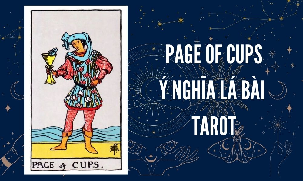 Ý NGHĨA LÁ BÀI TAROT - Page of Cups